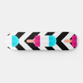 Summer Ice Cream Pattern Skateboard (Horizontal)