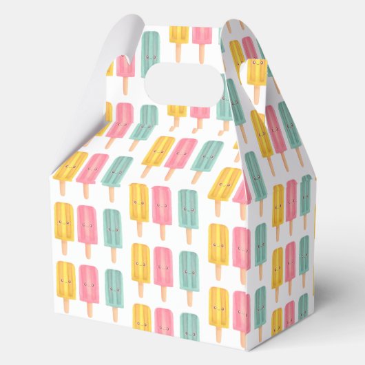 Summer Ice Cream Sticks Geschenkschachtel (Rückseite)