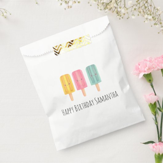 Summer Ice Cream Sticks Geschenktütchen (Versiegelt)