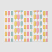 Summer Ice Cream Sticks Seidenpapier (Vorderseite)