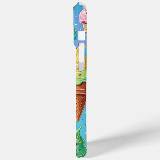 Summer Ice Creme Cone Collection Case-Mate iPhone Hülle (Rückseite / Links)
