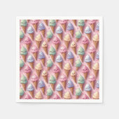 Summer Ice Creme Cone Collection Serviette (Vorderseite)
