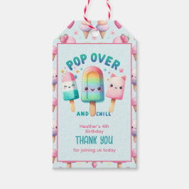 Summer Ice Pop Popsice Ice Creme Geburtstagskinder Geschenkanhänger