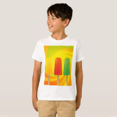 Summer Ice Pops Trio Bright Popsicles T-Shirt (Vorne ganz)