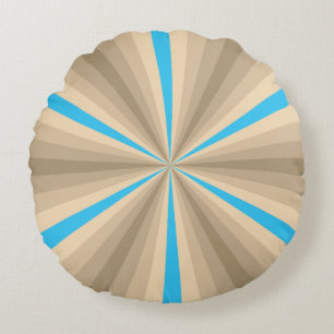 Summer Illusion Round Pillow Rundes Kissen