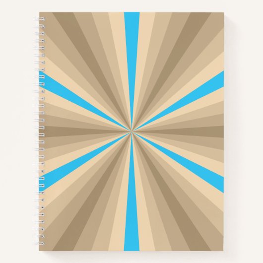 Summer Illusion Spiral Notebook Notizbuch (Vorderseite)
