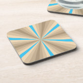 Summer Illusion Square Untersetzer (Linke Seite)