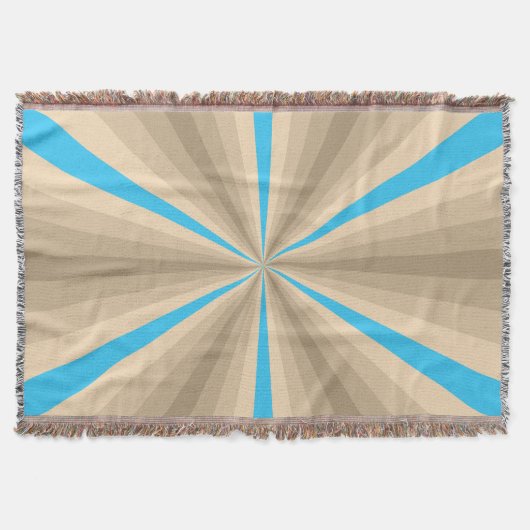 Summer Illusion Throw Blanket Decke (Vorderseite)