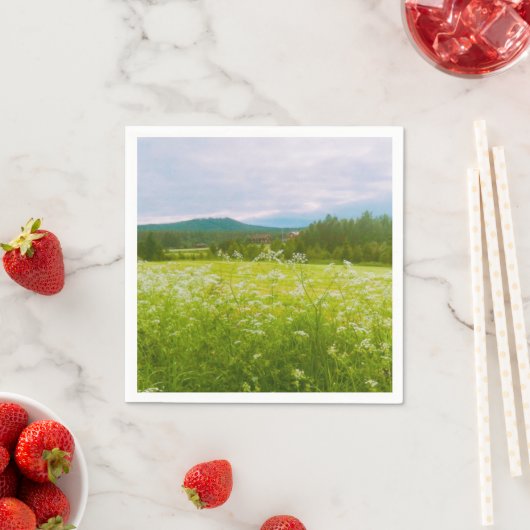 Summer in Hälsingland - Helsingia Serviette (Beispiel)