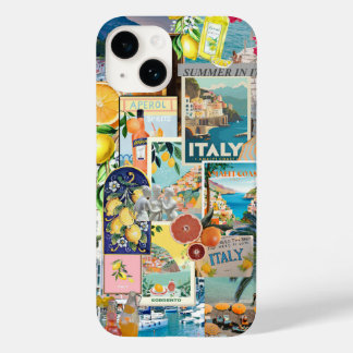 Summer In ITALY, Fruity European Summer Collage Case-Mate iPhone 14 Hülle