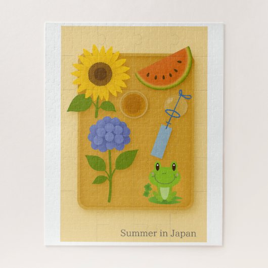 🌻 Summer in Japan Puzzle (Vertikal)
