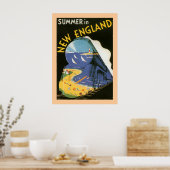 Summer in New England Poster (Küche)