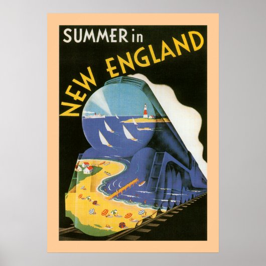 Summer in New England Poster (Vorne)