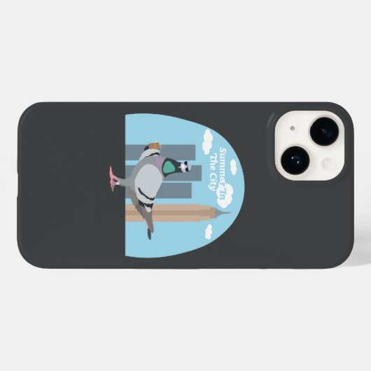 Summer In The City Case-Mate iPhone Hülle (Rückseite (Horizontal))