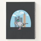 Summer In The City Spiral Notebook Notizblock (Rückseite)