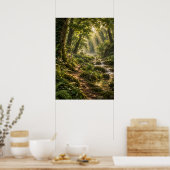 Summer in the Fourfold Forest Poster (Küche)