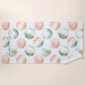 Summer in the Sun Beach Balls Strandtuch (Vorderseite)