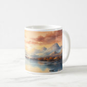 Summer Ink Painting Style Kaffeetasse (VorderseiteRechts)