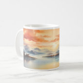 Summer Ink Painting Style Kaffeetasse (Vorderseite Links)