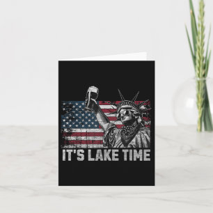 Summer It's Lake Time Beer Statue of Liberty 4. O Karte