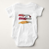 Summer Jam Trio: Eine süße Wasserfarbe von Berries Baby Strampler (Rückseite)