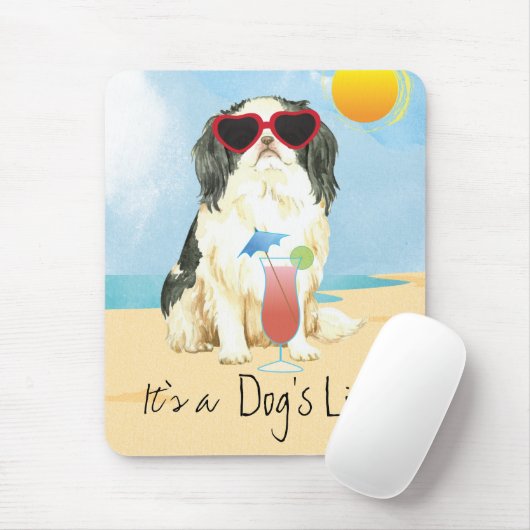Summer Japanisch Chin Mouse Pad Mousepad (Mit Mouse)