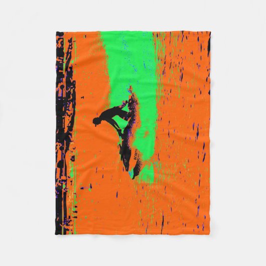 Summer Jetting - Jet Ski Fun Fleecedecke (Vorderseite)