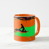 Summer Jetting - Jet Ski Fun Tasse (VorderseiteRechts)