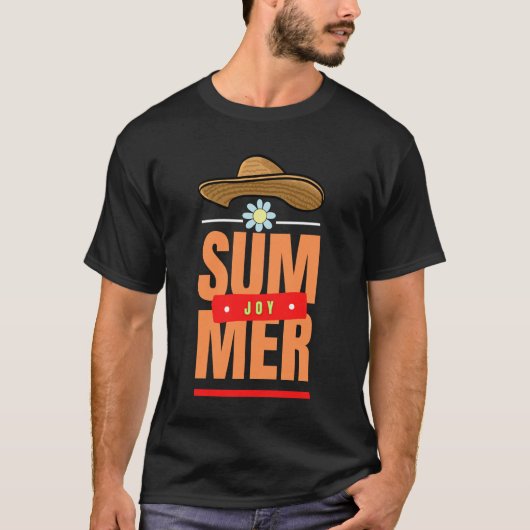 Summer Joy Vibes T-Shirt (Vorderseite)