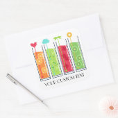Summer Juices Custom Text Aufkleber (Umschlag)