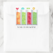 Summer Juices Custom Text Aufkleber (Tasche)