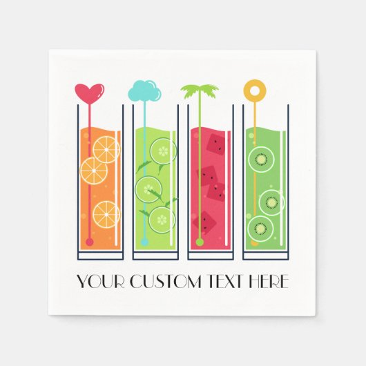 Summer Juices - Papierserien Serviette (Vorderseite)