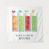 Summer Juices Textartikel Wandteppich (Vorderseite)