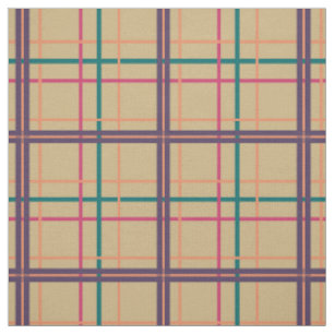 Summer Kariert Fabric Stoff