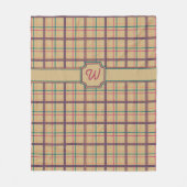 Summer Kariert Fleece Blanket (Vorderseite)