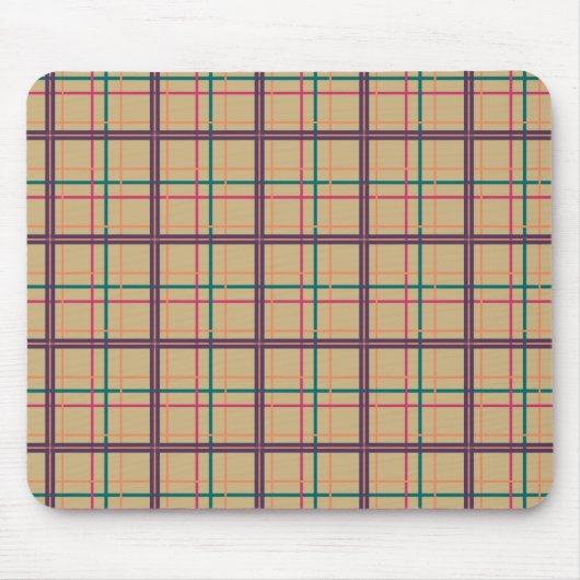 Summer Kariert Mousepad (Vorne)