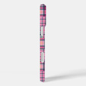 Summer Kariert Pink Madras Patchwork Case-Mate iPhone Hülle (Rückseite / Rechts)