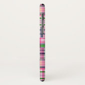 Summer Kariert Pink Madras Patchwork Case-Mate iPhone Hülle (Hinten/Links)
