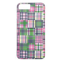 Summer Kariert Pink Madras Patchwork