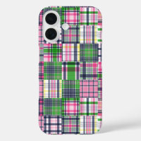 Summer Kariert Pink Madras Patchwork