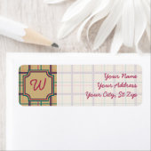 Summer Kariert Rücksendeadresse (Insitu)