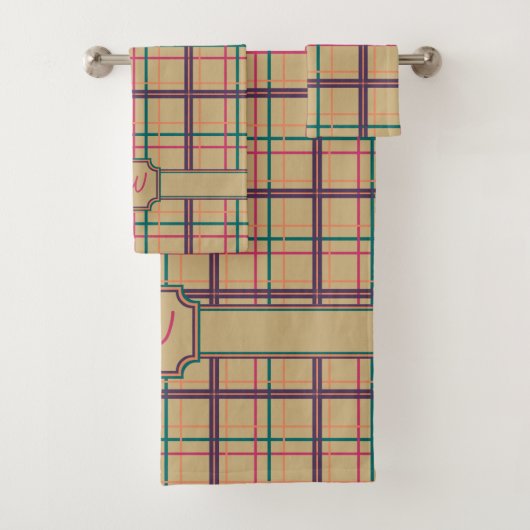 Summer Kariert Towel Set (Insitu)