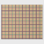 Summer Kariert Wrapper Geschenkpapier (Flach)