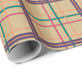 Summer Kariert Wrapper Geschenkpapier (Rolleneckpunkt)