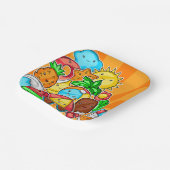 Summer Kawaii Pappteller (Gewinkelt)