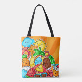 Summer Kawaii Tasche (Rückseite)
