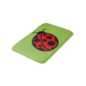 Summer Kids Niedlich Red Ladybug Bad Badematte Rug (Schrägansicht)