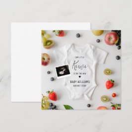 Summer Kiwi Pregnancy Ankündigung