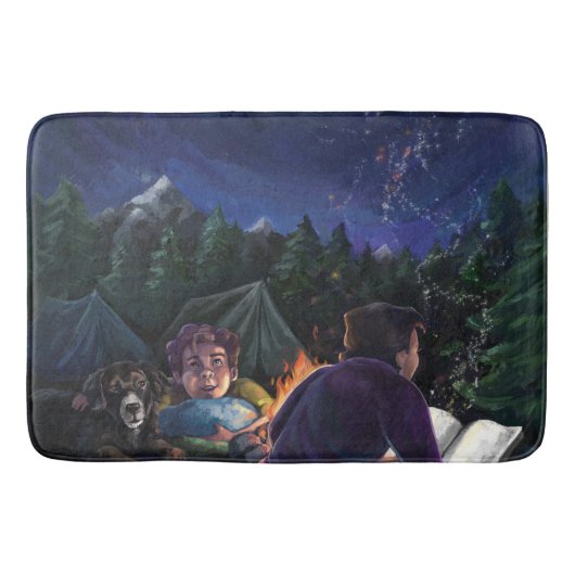 Summer Knights Art Badematte (Vorderseite)