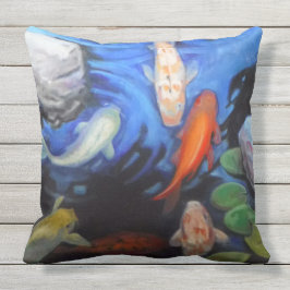 Summer Koi große Kissen im Freien Für Draußen